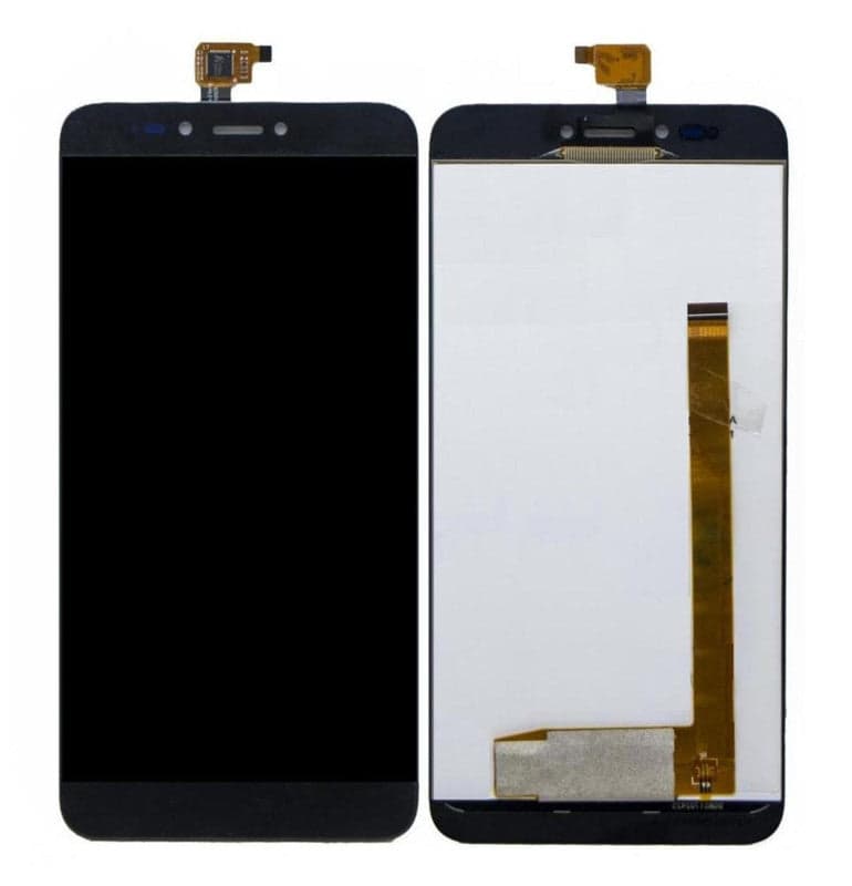 Lcd Display Folder Combo for MICROMAX Q4601 Black - image 1