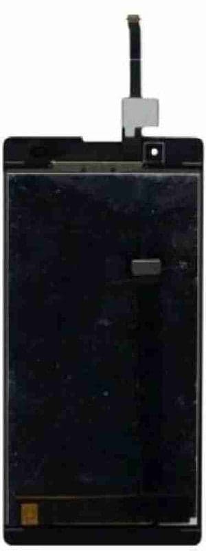 Lcd Display Folder Combo for MICROMAX YU 4711 Black - image 1