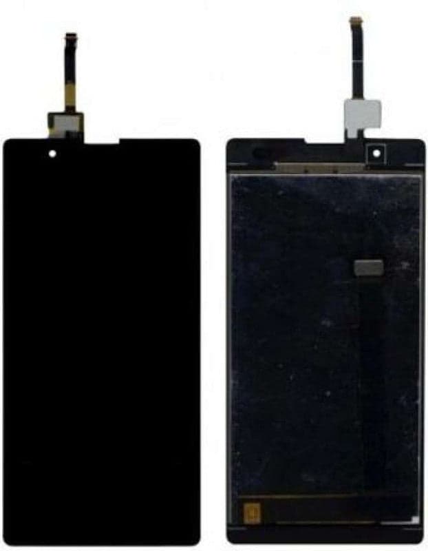 Lcd Display Folder Combo for MICROMAX YU4711 Black - image 1