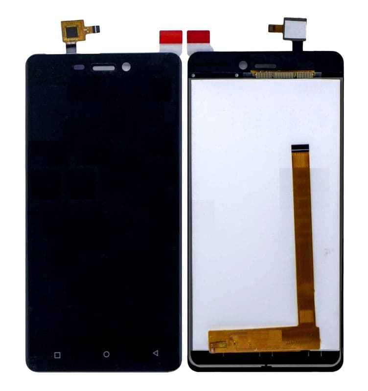Lcd Display Folder Combo for MOBISTER CQ Black - image 1