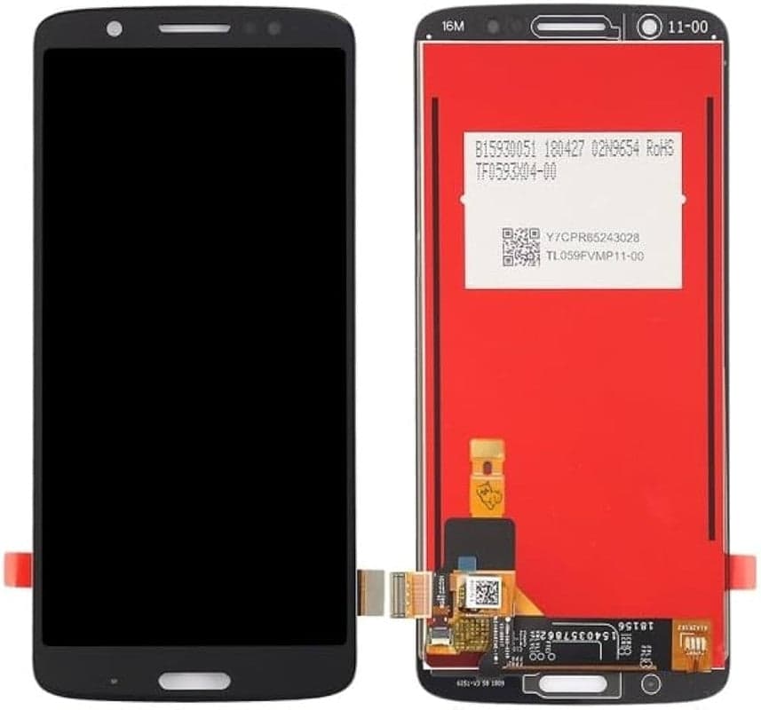 Lcd Display Folder Combo for MOTO G6 PLUS Black - image 1