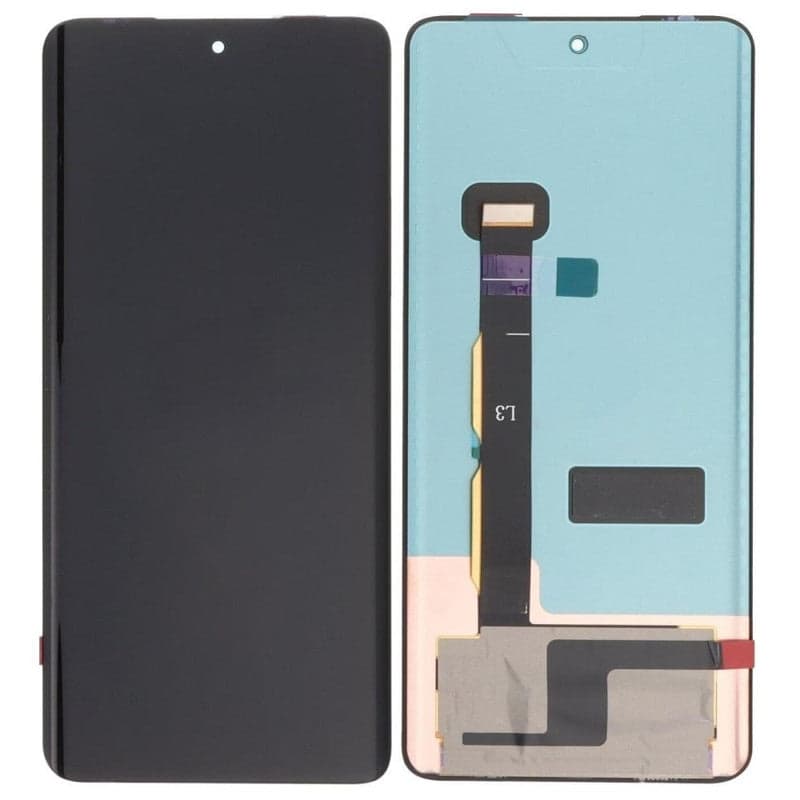OLED Lcd Display Combo Folder for Motorola Moto Edge 40 Black - image 1