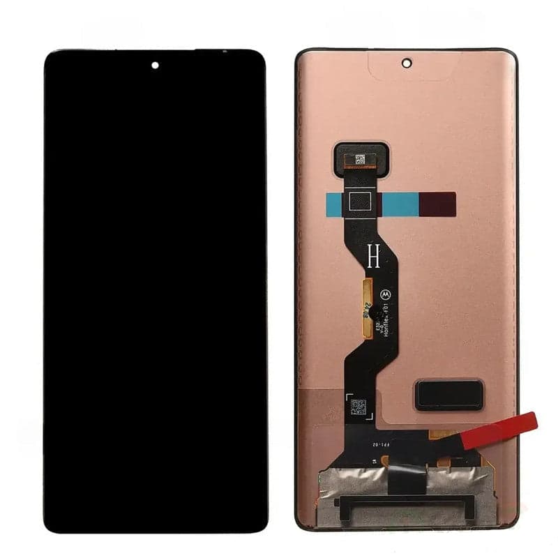 OLED Lcd Display Combo Folder for Motorola Moto Edge 60 Fusion Black - image 1