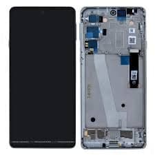 Lcd Display Combo Folder with Frame for Motorola Moto Moto Edge 20 White - image 1