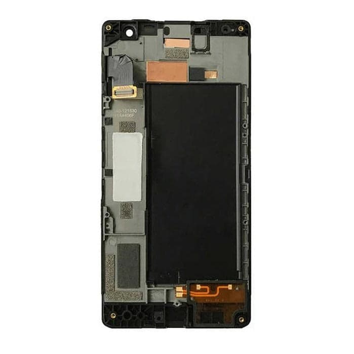 Lcd Display Folder Combo for NOKIA 730 Black - image 1