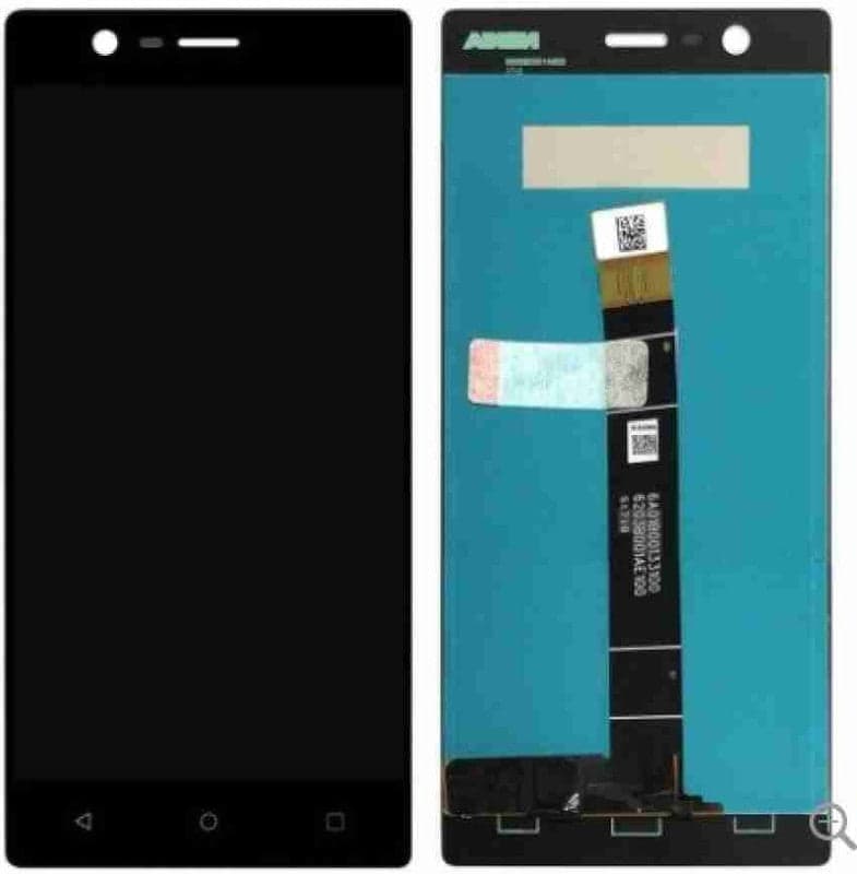 Lcd Display Folder Combo for NOKIA NOKIA 3 Black - image 1
