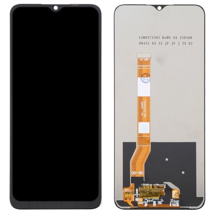 Lcd Display Combo Folder for Oppo A58 4G Black - image 1