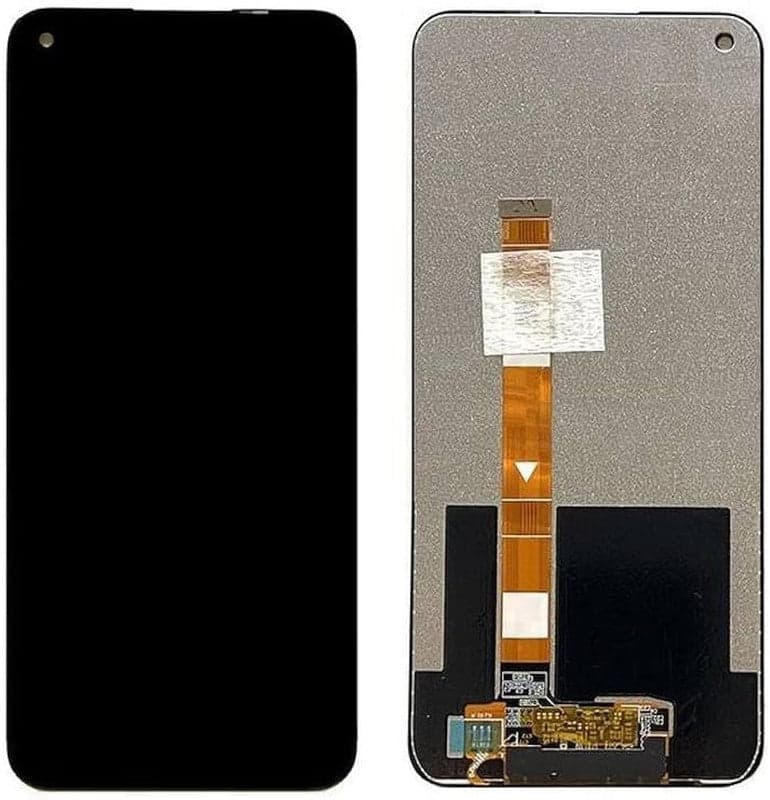 Lcd Display Combo Folder for Oppo A74 5G Black - image 1