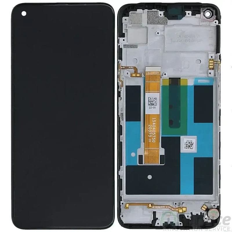 Lcd Display Combo Folder with Frame for Realme 11 5G Black - image 1
