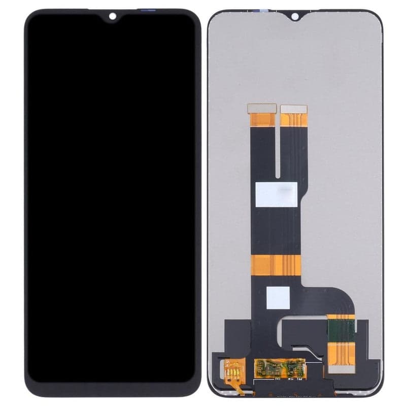 Lcd Display Combo Folder for Realme C30 Black - image 1