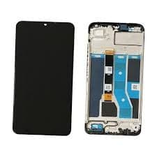 Lcd Display Combo Folder with Frame for Realme C53 Black - image 1