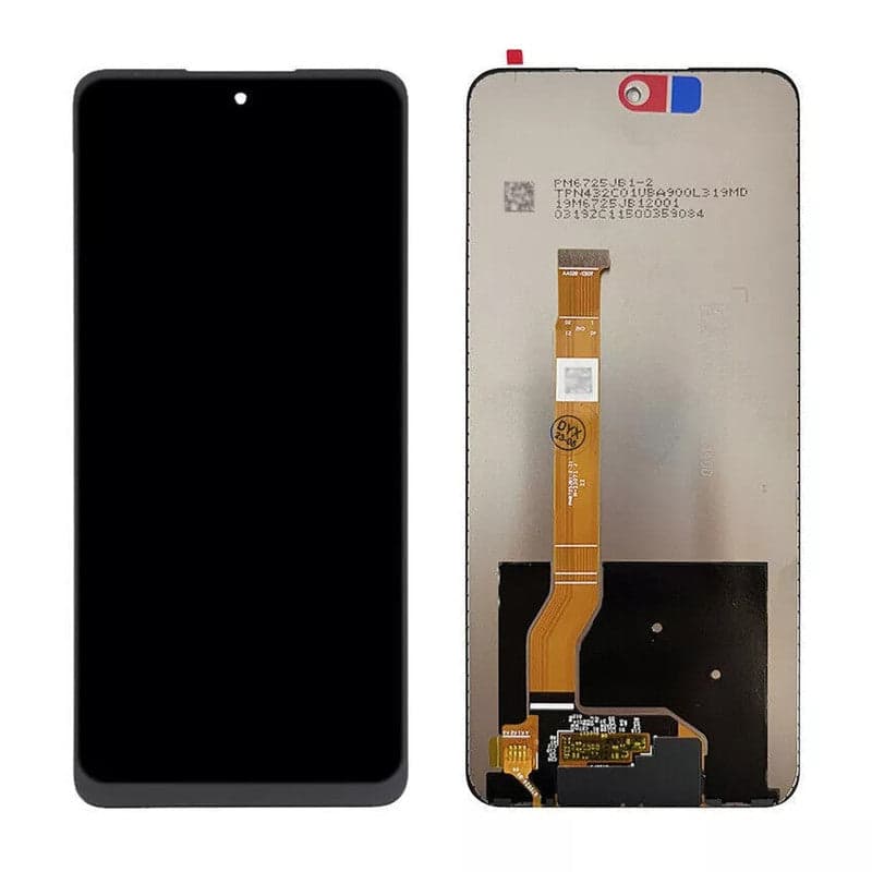 Lcd Display Combo Folder for Realme C55 Black - image 1