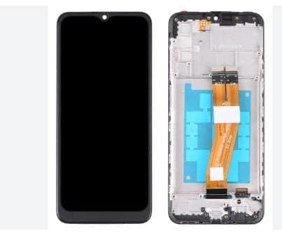 Lcd Display Folder Combo for Samsung Galaxy A03S (With Frame) - image 1
