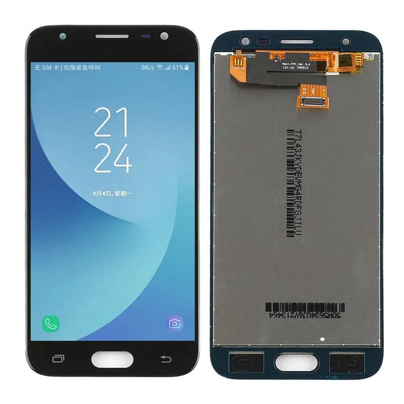 Lcd Display Folder Combo for SAMSUNG J330 Black - image 1