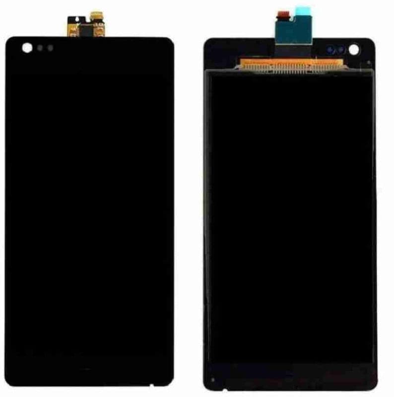 Lcd Display Folder Combo for SONY Xpreria M Black - image 1