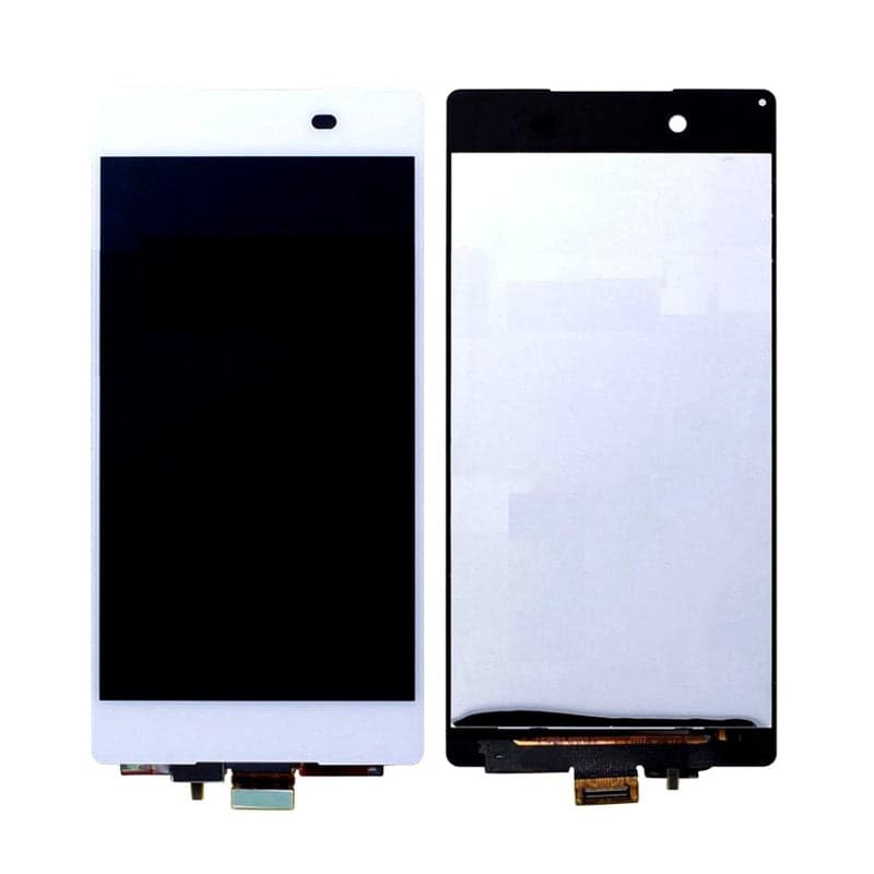 Lcd Display Folder Combo for SONY Z4 White - image 1