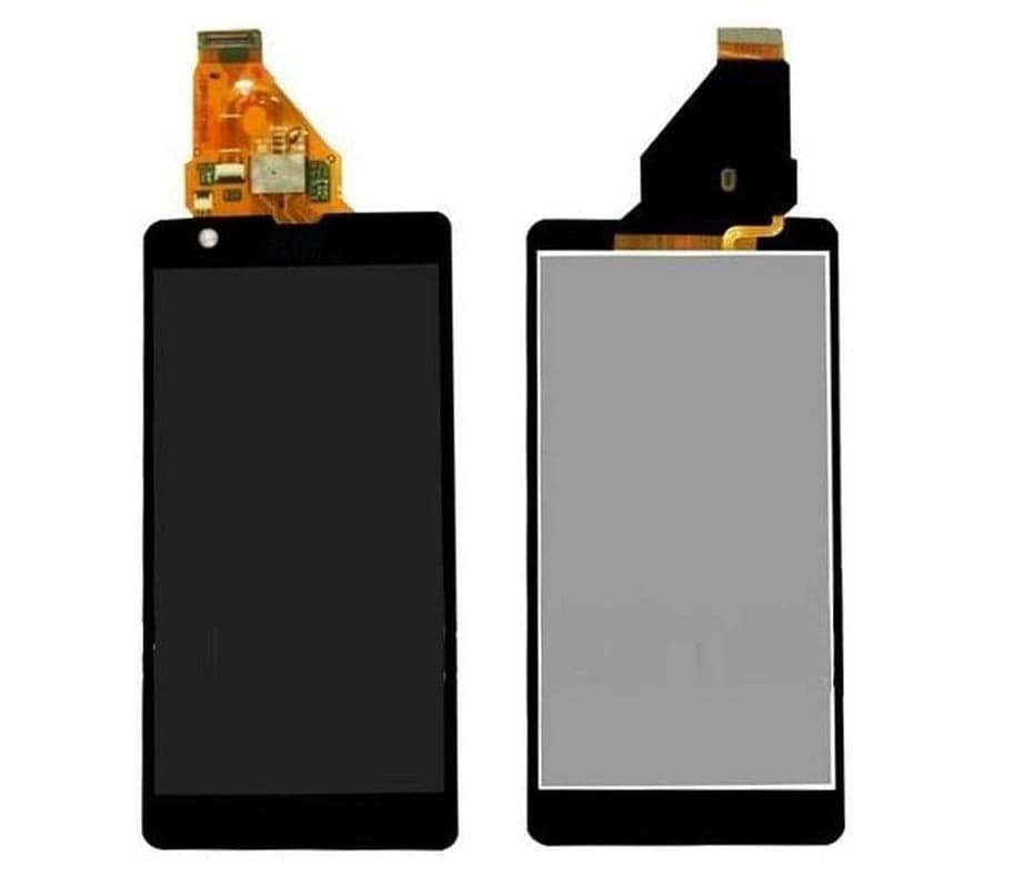 Lcd Display Folder Combo for SONY ZR Black - image 1