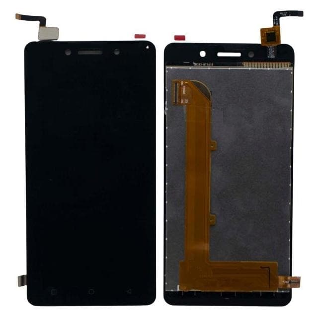 Lcd Display Folder Combo for SPICE F302 Black - image 1