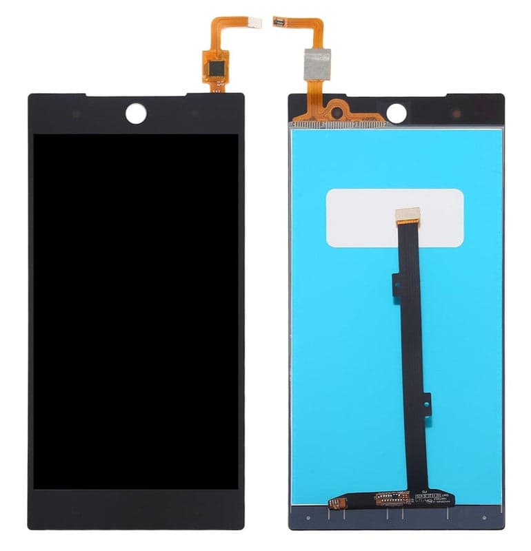 Lcd Display Folder Combo for TECNO C9 White - image 1