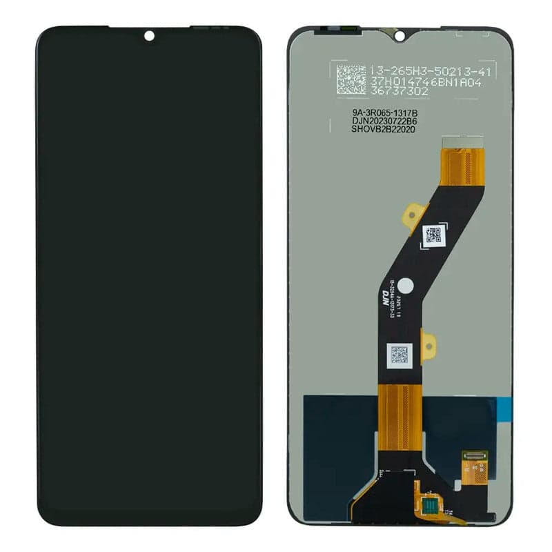 Lcd Display Combo Folder for Tecno Smart 7 X6517 - image 1
