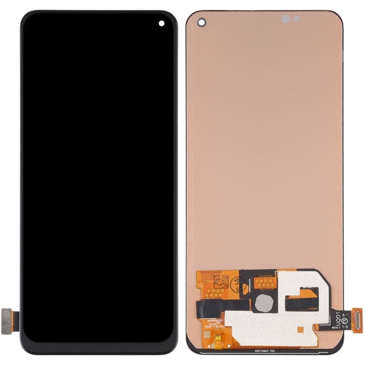 LCD Display Folder Combo for Vivo IQOO 3 Black - image 1