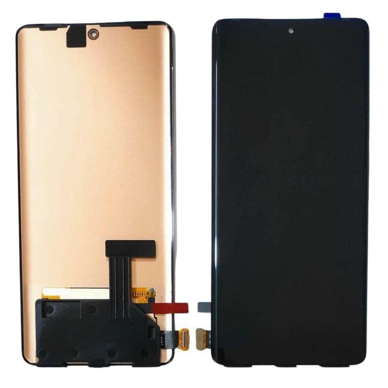 Lcd Display Combo Folder with Frame for Vivo V40E Black - image 1
