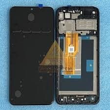 Lcd Display Combo Folder with Frame for Vivo Y03 Black - image 1