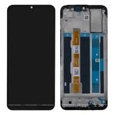 Lcd Display Combo Folder with Frame for Vivo Y16 Black - image 1