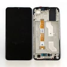 Lcd Display Combo Folder with Frame for Vivo Y21 New Black - image 1