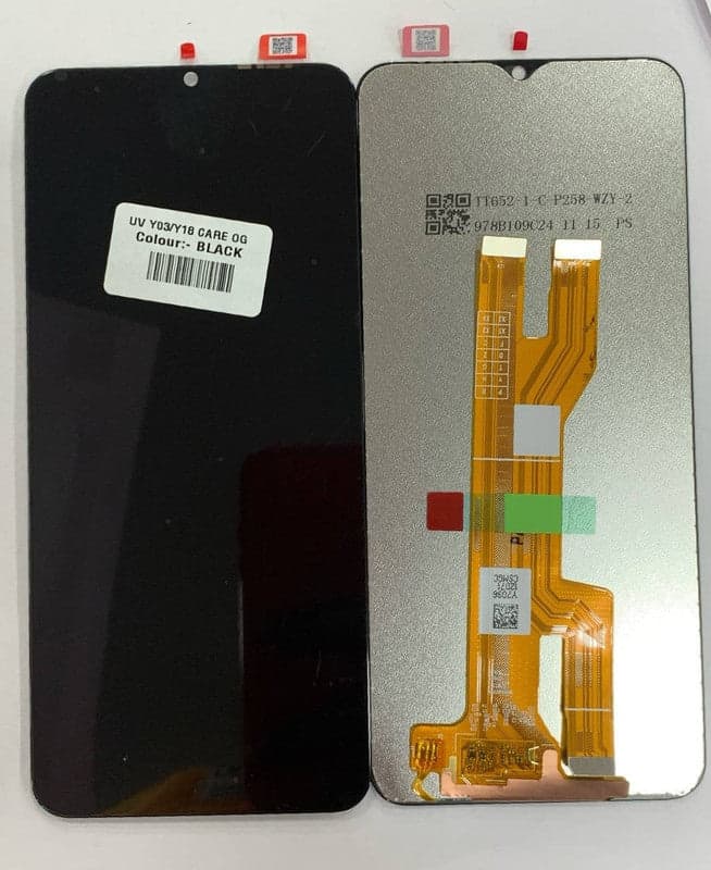 OLED Lcd Display Combo Folder for Vivo Y29 5G Black - image 1