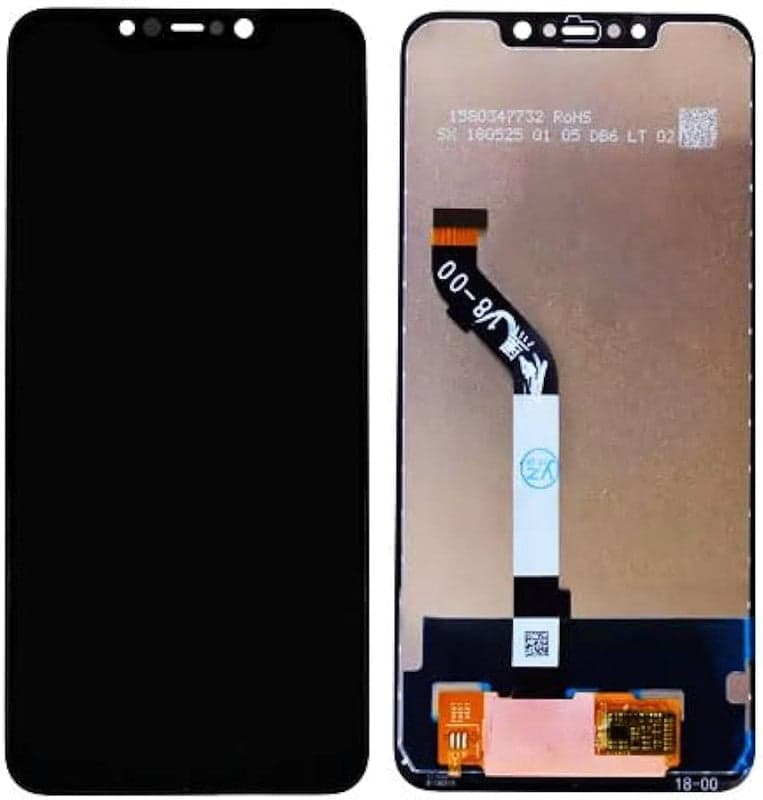 LCD Display Folder Combo for Xiaomi Poco F1 Black - image 1
