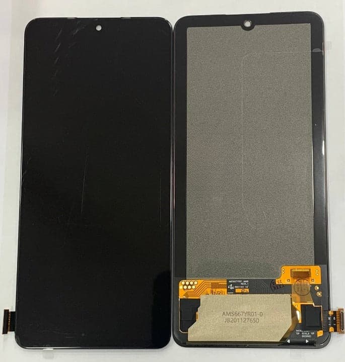 LCD Display Folder Combo for Xiaomi Redmi Note 10 Pro (OLED) Black - image 1