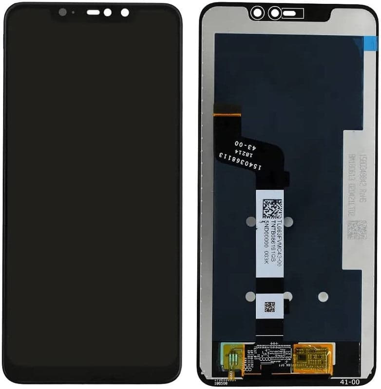 LCD Display Folder Combo for Xiaomi Redmi Note 6 Pro Black - image 1