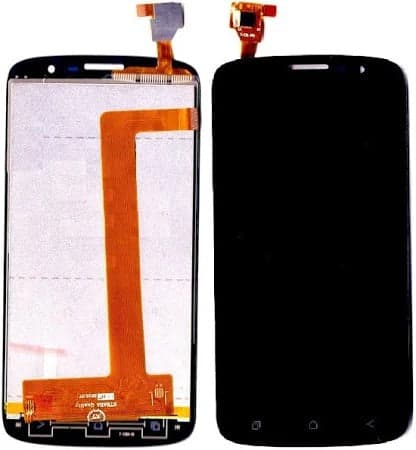 Lcd Display Folder Combo for XOLO q1000 opus Black - image 1