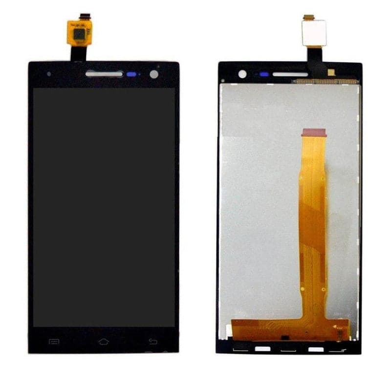 Lcd Display Folder Combo for XOLO q1010i Black - image 1