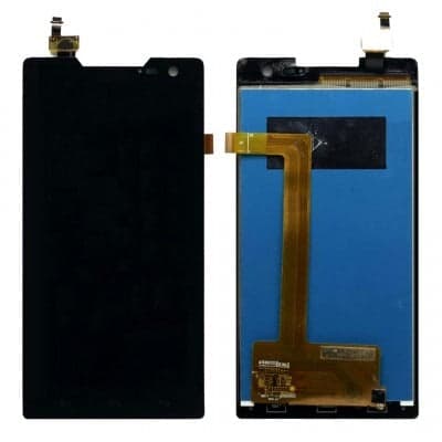 Lcd Display Folder Combo for XOLO q1100 Black - image 1