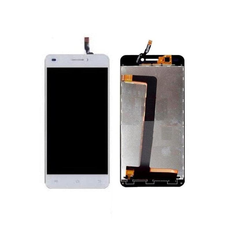 Lcd Display Folder Combo for XOLO q1200 white - image 1