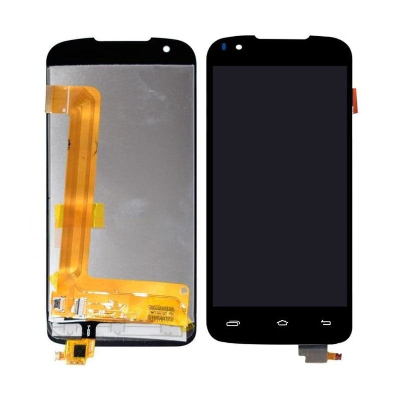 Lcd Display Folder Combo for XOLO q700S Black - image 1