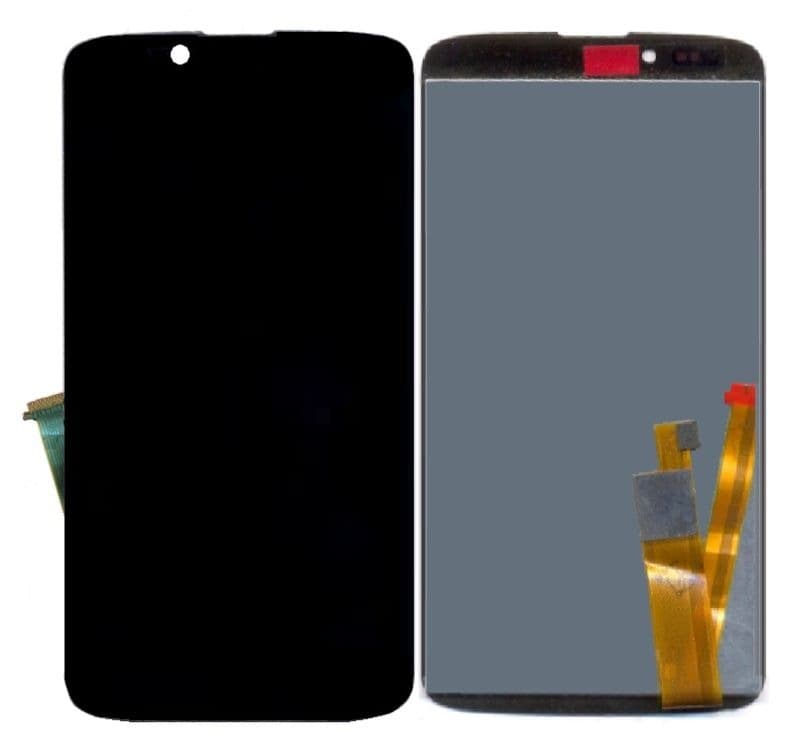 Lcd Display Folder Combo for XOLO q900 t Black - image 1
