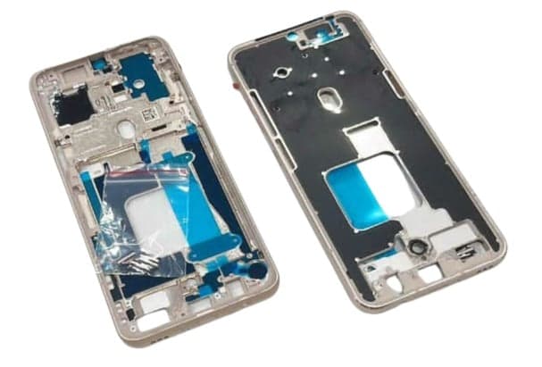 Lcd Frame Middle Chassis for LG V60 White - image 1