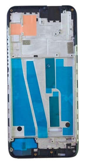 Lcd Frame Middle Chassis for Motorola Moto One Fusion Plus Black - image 1