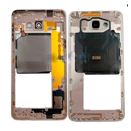 Lcd Middle Frame for Samsung Galaxy A9 Pro A910 Gold - image 1