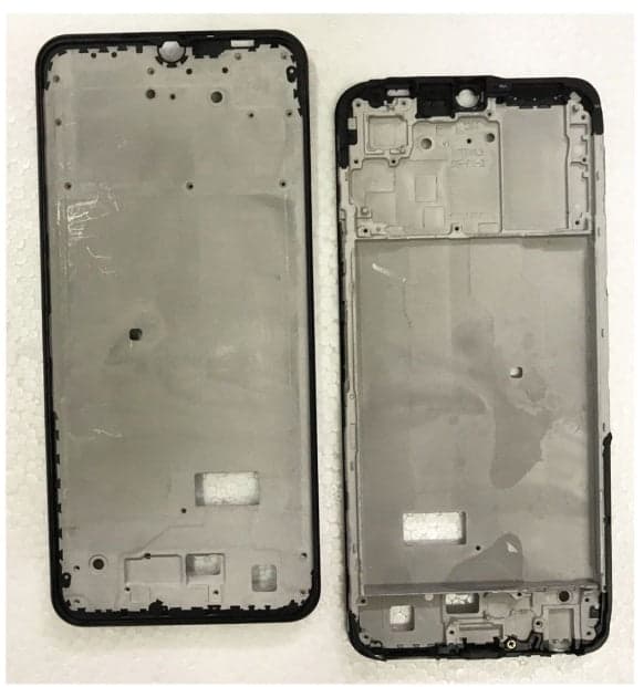 Lcd Frame Middle Chassis for Vivo Y21 New Black - image 1