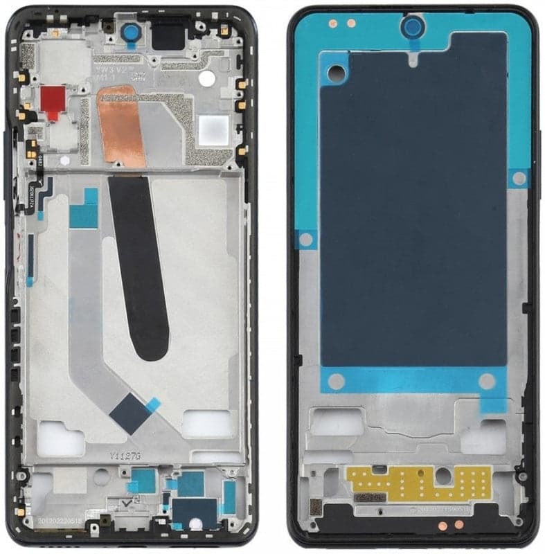 Lcd Display Middle Frame for Xiaomi Mi 11X 5G Black - image 1