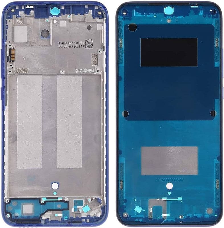 Lcd Display Middle Frame for Xiaomi Redmi 7 Blue - image 1