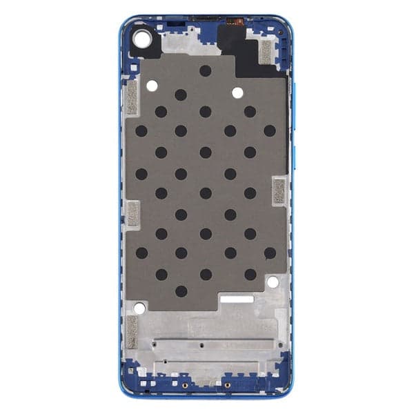 Lcd Frame Middle Chassis for Motorola Moto One Vision Blue - image 1