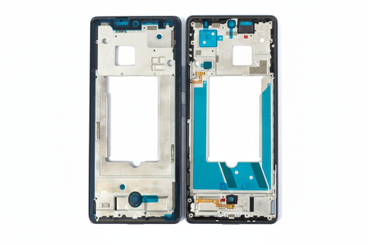 Lcd Frame Middle Chassis for Infinix GT 20 Pro X6871 Silver - image 1