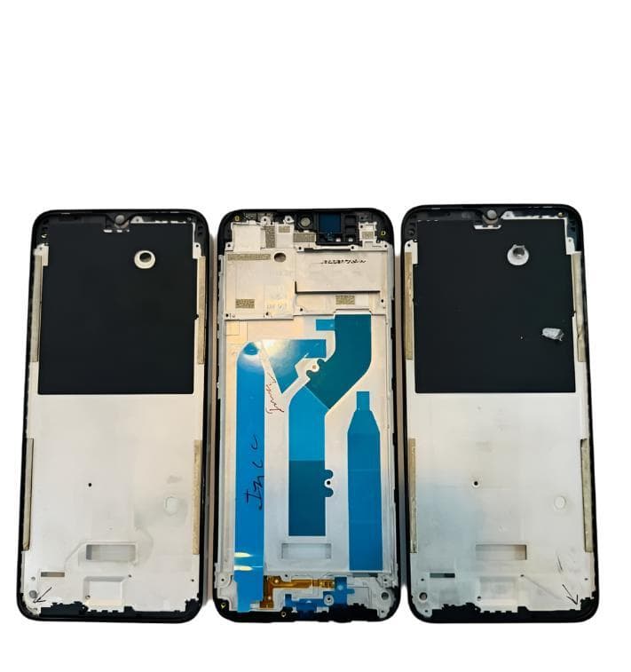 Lcd Frame Middle Chassis for Infinix Hot 10S X689 Black - image 1