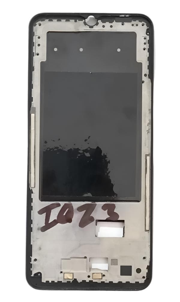 Lcd Frame Middle Chassis for IQOO Z3 Black - image 1