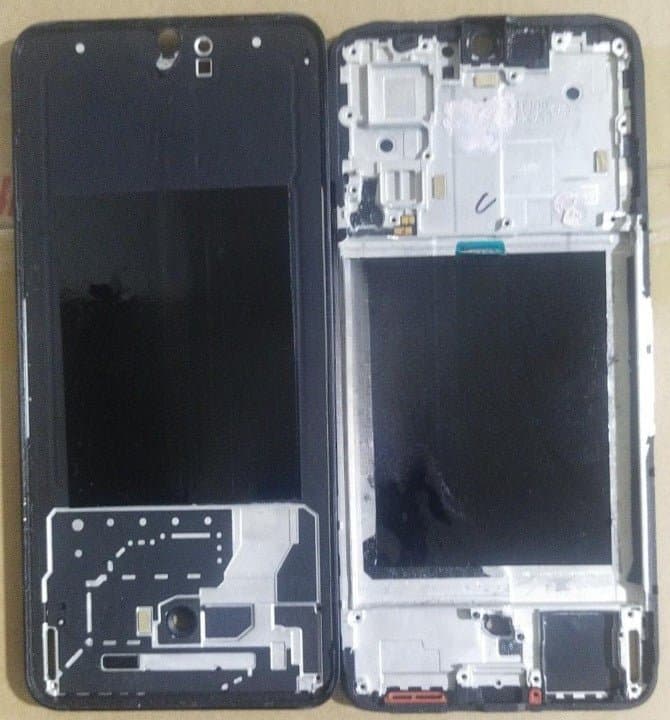 Lcd Frame Middle Chassis for IQOO Z6 Pro Black - image 1
